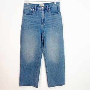 MADEWELL PERFECT VINTAGE WIDE LEG JEANS WOMENS SZ 29